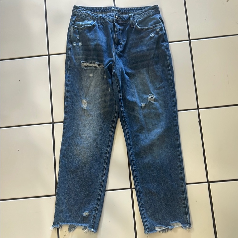 Distressed Blue Jeans Flamingo size M (6/8).  Never worn